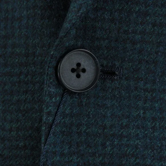Cardinal of Canada NWT Wool Sport Coat Size 40R US In Blue & Green Melange